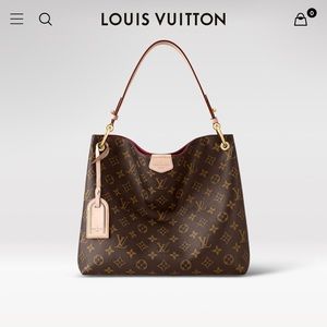 Louis Vuitton Graceful MM in monogram color Peony